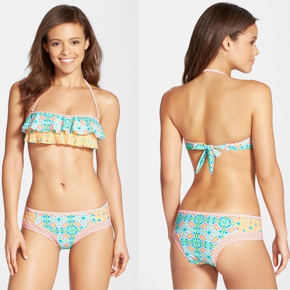 NWT Bikini Lab Hipster Bikini Bottoms L